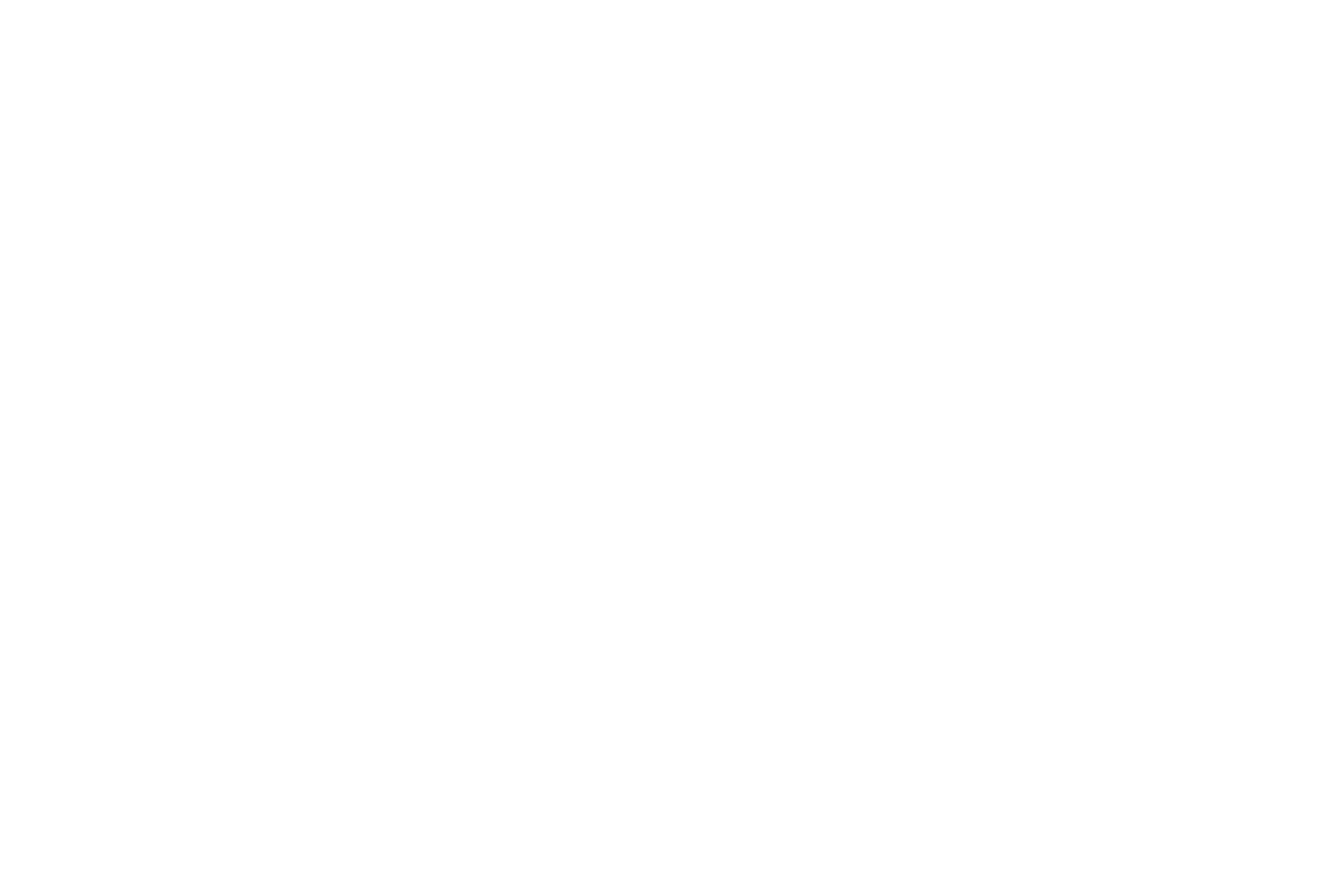 白い山の筆画